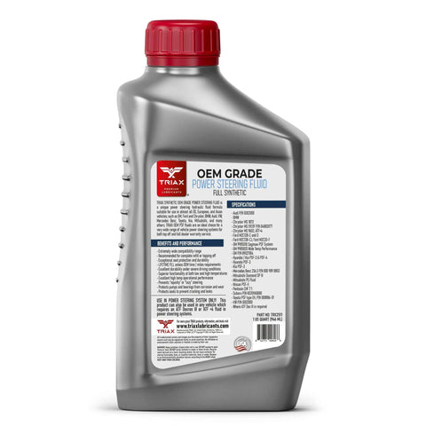 Power Steering Fluid Full Synthetic With Esters Arctic Grade Minus 50 Cold Flow Universal For Most Asian US And European Cars 6 Quart Pack Premium High Performance Formula