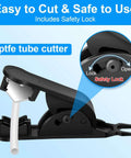 5 Meter PTFE Tube For 1.75mm Filament Bowden Tube With Cutter 2.5mm ID By 4mm OD Heat Resistant To 260C Universal Fit