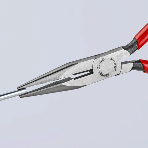 Long Nose Pliers With Cutter, 6-1/4 Inch, Pro Grade Workhorse For Tradesmen, Rugged Comfort Grip, Built To Last, Precision Grip