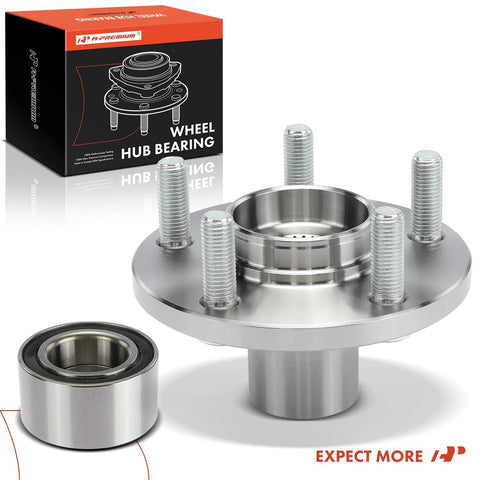 Front Wheel Bearing And Hub Kit For Chrysler PT Cruiser 2002 2010 Neon 2002 2005 And Dodge Neon SX 2.0 2003 2005 Front Left Or Right Driver Or Passenger Side displayed with box.