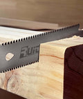 RUITOOL 6-inch double-edge pull saw with beech handle and SK5 blade for woodworking