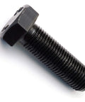 Rugged Grade 10.9 Hex Cap Screws 14mm X 45mm Metric Steel Bolts Zinc Plated Heavy Duty Fasteners image focuses on black hex bolt.