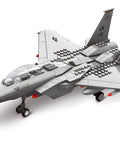 F-15 Eagle Fighter Jet Building Block Set With 227 Pieces For Ages 10 And Up And Adults Realistic Plane Toy Dope Build Compatible With All Building Bricks