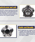 Rear Wheel Bearing And Hub Assembly 512388 Beefed Up Replacement Fits Infiniti QX60 JX35 And Nissan 5 Lug With ABS