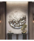 Elegant U Shaped Horsehair Wall Lamp In Sleek Black Delivering Crisp Cool White Glow For Living Rooms And Hallways That Bring Dope Minimalist Vibes And Flicker Free Comfort illuminating stylish entryway decor.