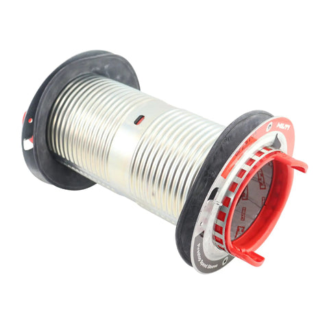 Firestop Speed Sleeve CP 653 4 Inch Aluminum Pathway Device For High Traffic Cabling With Pro Grade Airflow Control Silver Fire Barrier