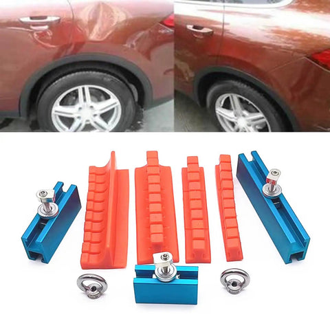 Paintless Dent Repair Kit For Auto Body Sheet Metal With Pulling Tabs Set Traceless Remover For Cars Long Dent Repair