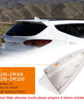 Shark Fin Antenna Cover For Hyundai Santa Fe GPS 2012 2013 2014 2015 2016 2017 2018 Glossy White Car Roof Antenna Shell Direct Fit Replacement 96210 2W410 96210 2W200 No Drilling Needed Easy Install Antenna Cap Lid