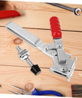 Two Pack Welding Toggle Clamps Fixed Clamp For Woodworking Jigs And Holding Fixtures, Portable And Durable Countertop Welding Accessory