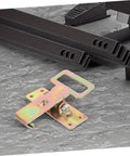 Heavy Duty Metal Sofa Connection Buckles Set for Interlocking Durable Furniture Link Parts on stone surface