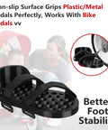 Adaptive Pedal Stabilizers For Bikes With Adjustable Foot Support Straps Easy Install Mobility Aid Soft Straps Prevent Slips