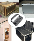 Two Pack Spring Loaded Pull Handles For Chests And Trunks Surface Mount With Rubber Grip Heavy Duty Hardware and example applications