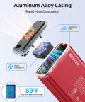 Premium Tailgate Ready 150W Car Power Inverter With Dc To Ac Converter 30W Usb C Fast Charge Plus 18W Usb A Port Quick Hookup Road Warrior Adapter with aluminum alloy casing and cooling fan.