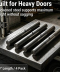 Heavy Duty Weld On Trailer Ramp Hinges Forged From Premium Carbon Steel Built Like A Tank For The Rough Daily Grind, 10" length, 4 pack.
