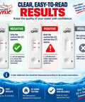 E. Coli Bacteria Water Test Kit Skip The Lab For Rapid Home Results In Minutes showing clear test result indicators for easy interpretation.