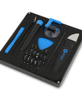 Essential Electronics Toolkit for DIY Home and Tech Repairs with Magnetic Bit Screwdriver 16 Precision Bits