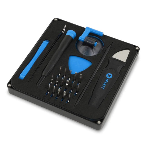 Essential Electronics Toolkit for DIY Home and Tech Repairs with Magnetic Bit Screwdriver 16 Precision Bits