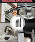 Upgraded 6 Piece Screw Extractor Set For Stripped Broken Stuck Screws Easy Out Damaged Bolt Remover Kit With Durable Carbon Steel Bits