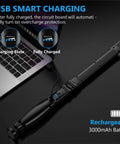 USB charging for LED Work Light 800 Lumens Foldable Rechargeable COB Light With Magnetic Base, on laptop