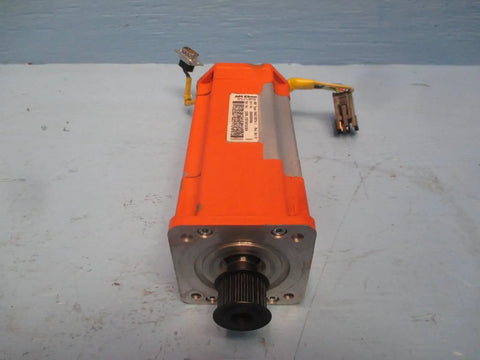 3HAC10674-1 AC Servo Motor With Tamagawa Encoder For ABB Robotics, Beefed-Up Torque Control, High-Precision Industrial Servo Replacement, Rev 0, Smartsyn TS2640N141E172 Compatible, orange metal housing