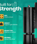 Heavy Duty Weld On Hinges For Metal Gates And Trailers With 5 Inch Barrel And Steel Construction 550 Pound Load Capacity