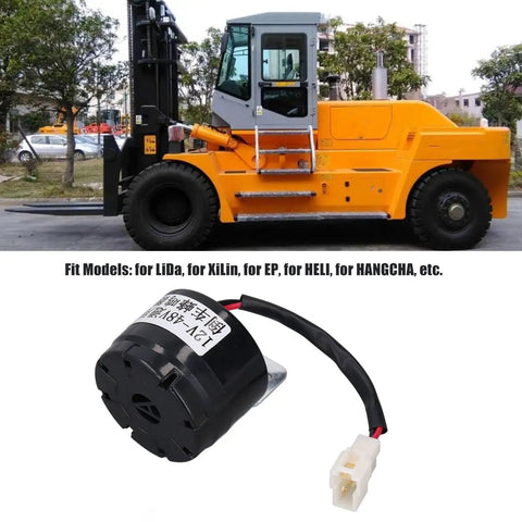 Heavy Duty Universal Forklift Backup Alarm With Hella Loud Reverse Warning Beeper For Work Trucks Vans And Freight Lorries Easy No Mess Install Beat Down Ready Safety Alert Speaker