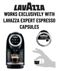 Blue Classy Mini Single Serve Espresso Machine With Two Cup Settings Simple Touch Controls Programmable Free Dose And Preset Brew Options For Barista Grade Coffee At Home with Lavazza capsules