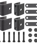 Trailer Leaf Spring Hanger Kit For One And Three Quarters Inch Springs, Single Axle, 2000 To 7000 Lbs hardware components