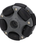 58Mm Wheel For Robot Kits Built To Take A Beating, Double Row Rotating Directional Wheel With Hub For Motor Axle, perfect for setups