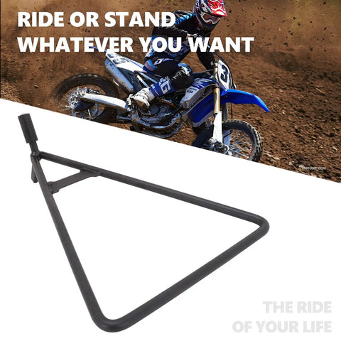 Dirt Bike Triangle Stand Universal For 80 To 500cc Motocross Enduro Pit Bike Steel Triangle Kickstand With Black Powder Coat