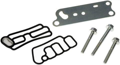 Vtec Solenoid Gasket Filter Kit OE Fix For Select Acura And Honda Models, includes gaskets, bolts, and metal plate