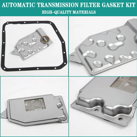 Automatic Transmission Filter Kit For Toyota Camry 1986 To 2001, Solara 1999 To 2001, Celica 1986 To 1999 and gasket