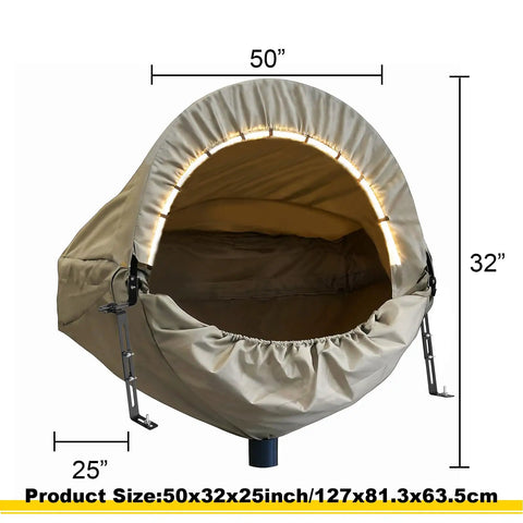 Dust Hood For Miter Saw With Built In Light And 4 Inch Dust Port Portable Bench Miter Saw Dust Collection System dimensions view