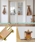 Two Pack Sliding Mirror Closet Door Rollers Replacement, 2-1/2 Inch Wheel, Precise Fit For Wood Framed Sliding Mirror Doors
