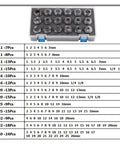 Premium Spring Collet Set ER16 With 12 Pieces High Precision AA Grade Alloy Steel Tooling For CNC Lathe Mill Machining 1 To 10Mm runout accuracy and size table.