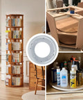 Kick Up Your Storage Game With This 8 Pack Of 12 Inch Lazy Susan Bearing Plates Delivering Bulletproof 1000 Lb Support For Dead Smooth Cabinet Rotation That Makes Any Diy Build Go Down Easy, featuring turntable and storage ideas.