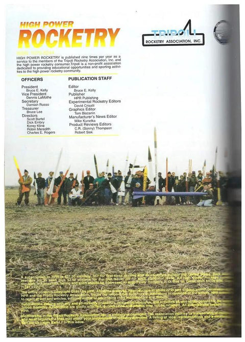 December 1997 Issue For Rocketry Fans Pro Build Plans Flight Tips And Safety Guidelines For Serious Enthusiasts Gearhead Approved