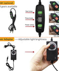 Pro Grade UV Resin Curing Light Kit With Box And Timer showing timer and power adapter controls with 3/5/10 min settings