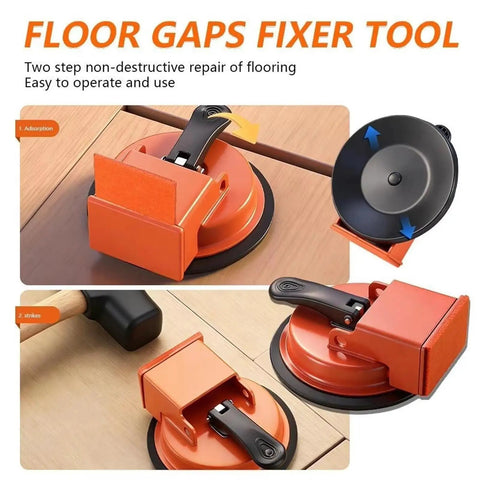 Grab These 2pcs Floor Gap Repair Tools With Strong Suction Cups To Fix Seamless Joints On Laminate Vinyl Planks Fast And Easy For Any Diy Renovation Project Today, featuring a heavy-duty suction cup tool.