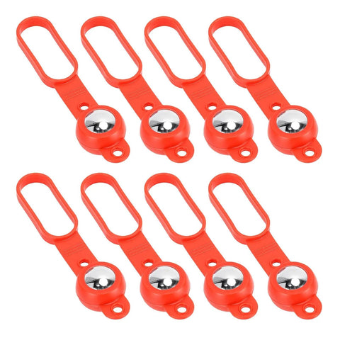Fafeicy Magnetic Stud Finder, Strong Wall Metal Detector, red magnetic clips with metal ball for wall stud detection.