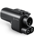Unlock Access To Over Twenty Five Thousand Tesla Superchargers With This Hella Compatible NACS To CCS Electric Vehicle Adapter, black adapter view.