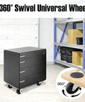 Heavy Duty Furniture Dolly With Wheels For Moving Heavy Loads Up To 200kg MDF Platform Cart With Non Slip Mat 58x29cm Ideal