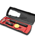 Self Igniting Cordless Soldering Iron Kit With Portable Power For On The Go Electronics Soldering ESD Safe Tip For Sensitive Components Great For Home Hobbyists And Pros in black and red carrying case