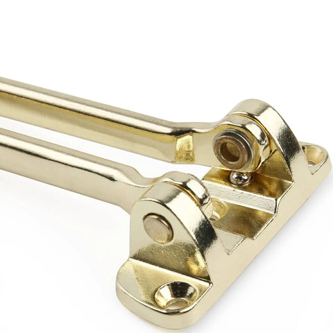 Heavy Duty Swing Bar Door Lock For Front And Interior Doors Home Security Anti Theft Door Guard Latch Keeps Privacy Gold