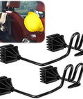 Hard Hat Holder For Truck And SUV 2 Pack Keeps Cap Shape While Driving Stainless Steel Headrest Rod Mount in car