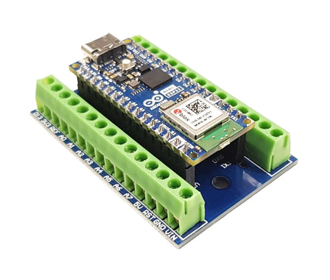 Rock Solid Screw Terminal Block Shield For Arduino Nano That Delivers Tight Secure Wiring With Easy Clamp Terminals And Durable Design
