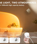 Sthalaxis LED Wall Lights Rechargeable Wall Sconce Magnetic 360°Rotating and Dimmable,Remote & Touch 3 Color Temps Cordless Lights for Reading Bedside (Black) with a 1200mAh battery.