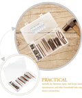 Open storage box showing 49 Piece M6 Hex Socket Cap Screws And Barrel Nuts Set For Furniture Hardware Replacement, Metal Fasteners Kit