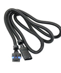 66 Inch PMD FSD Extension Harness For 6.5L Turbo Diesel Engines Black Pump Mounted Driver Relocation Cable with connectors