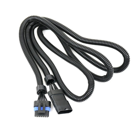 66 Inch PMD FSD Extension Harness For 6.5L Turbo Diesel Engines Black Pump Mounted Driver Relocation Cable with connectors